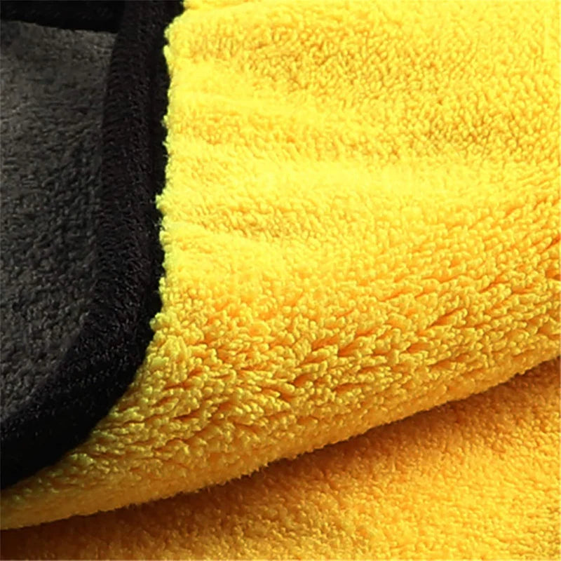 Double Side Microfiber Car Cleaning Towels (2-Pack, 60 x 60 cm)